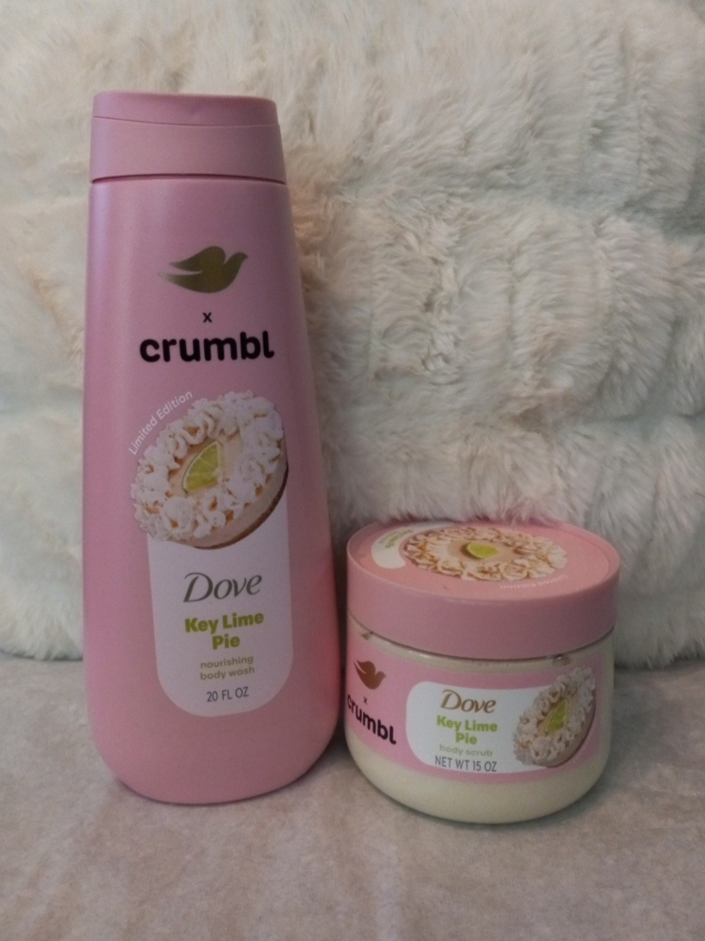 Dove Key Lime Pie Nourishing Body Wash And Scrub